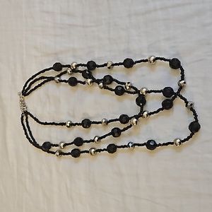 Like NEW Triple Layer Beaded Necklace